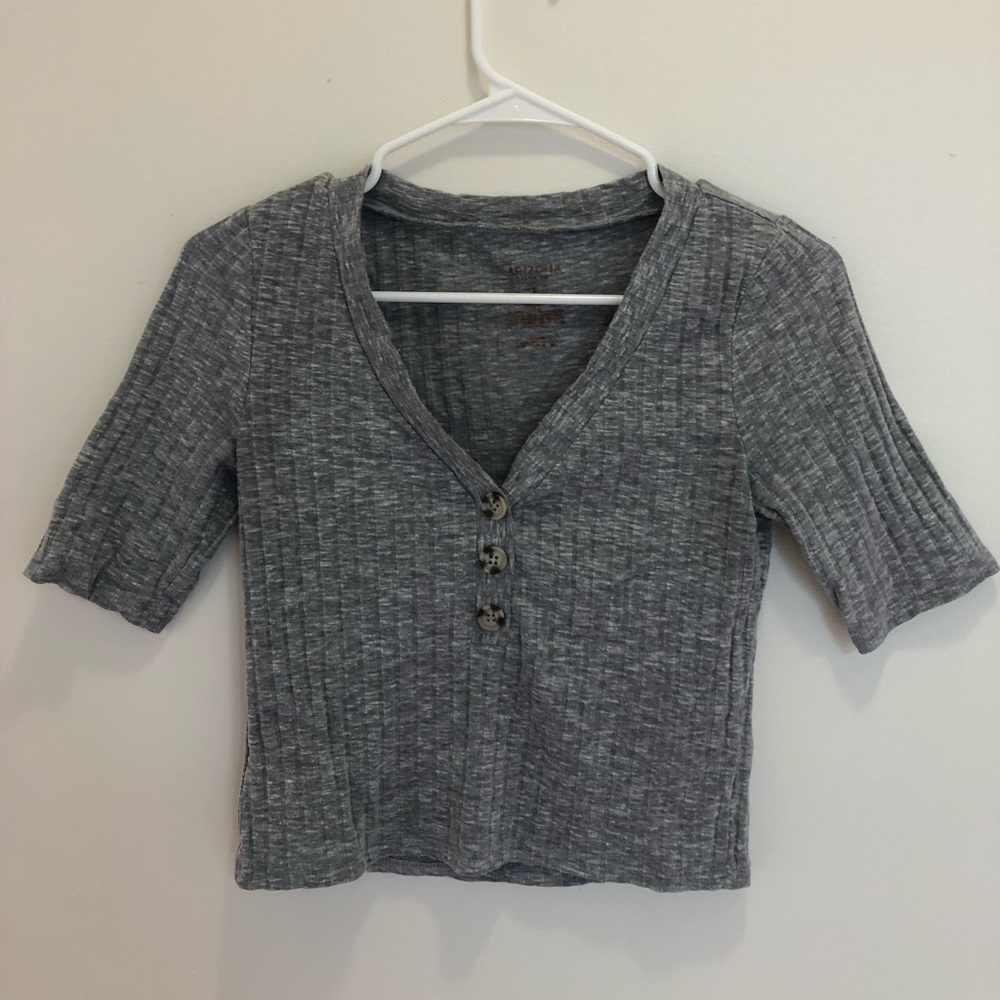 Arizona Jean Co, small, grey, cropped tee